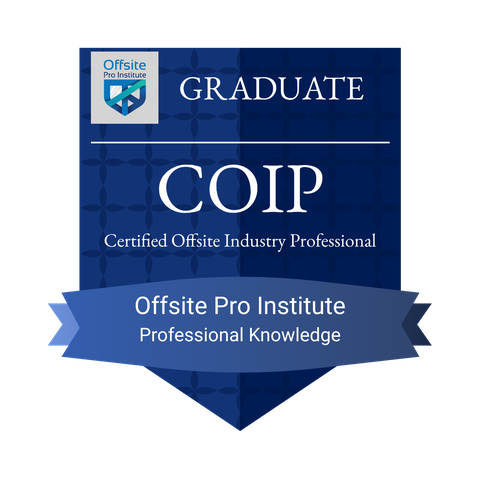 COIP graduate badge