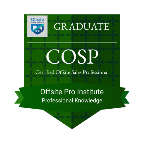COSP graduate badge